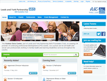 Tablet Screenshot of andrewsimscentre.nhs.uk